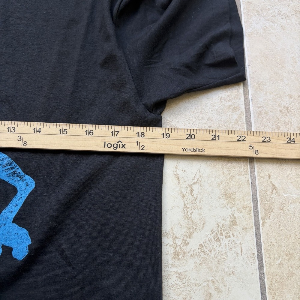 Vintage Harley Davidson T Shirt Size Large‎ Black Gecko Wildlife Thin 80s USA - Picture 6 of 7